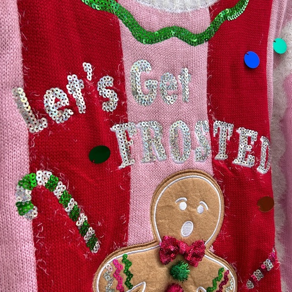 Jollidays Let’s get frosted Christmas Sweater in Large - Picture 2 of 12